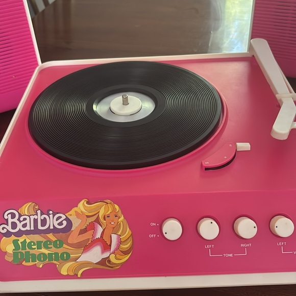 1980’s Barbie record player - Concept 2000 - Barbie Deluxe Phonograph - vintage - Picture 5 of 10
